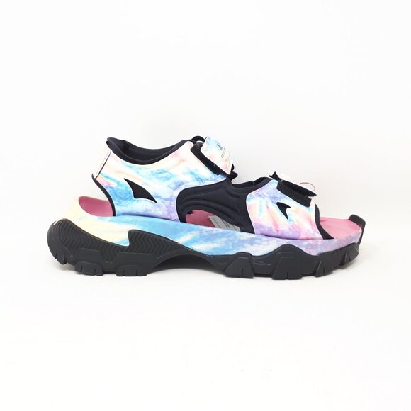 Adidas Stella McCartney Hika Sandal Graphic Outdoor Shoe Pink HP8599 Womens 9.5 - Picture 1 of 12